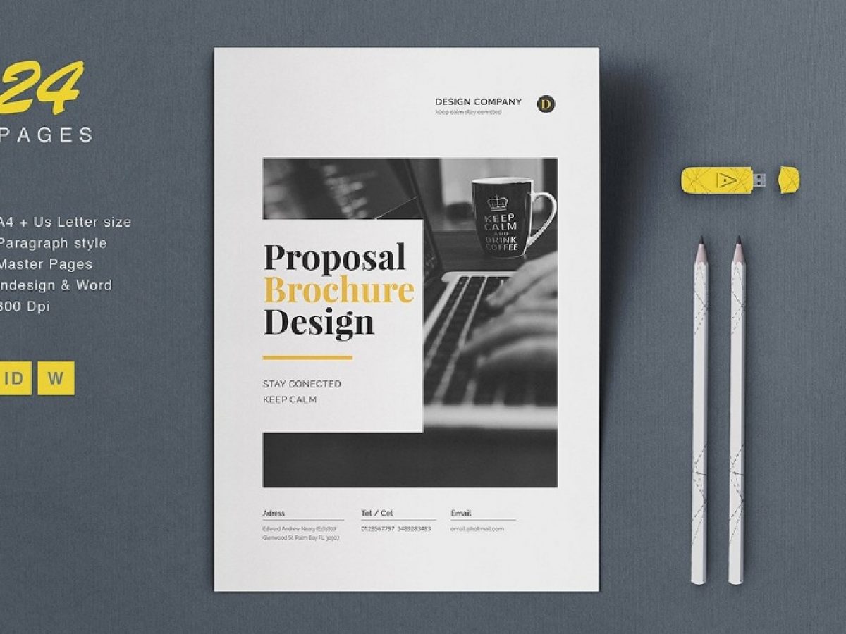 22+ Project Proposal Template Word, InDesign and PSD Format Within Business Proposal Template Indesign