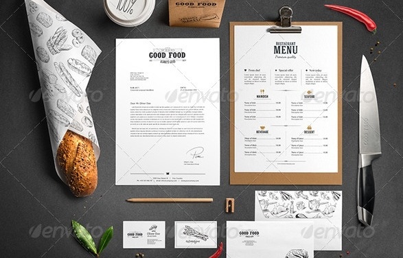 Download 30+ Branding Mockup PSD for Restaurant, Food and Corporate ...