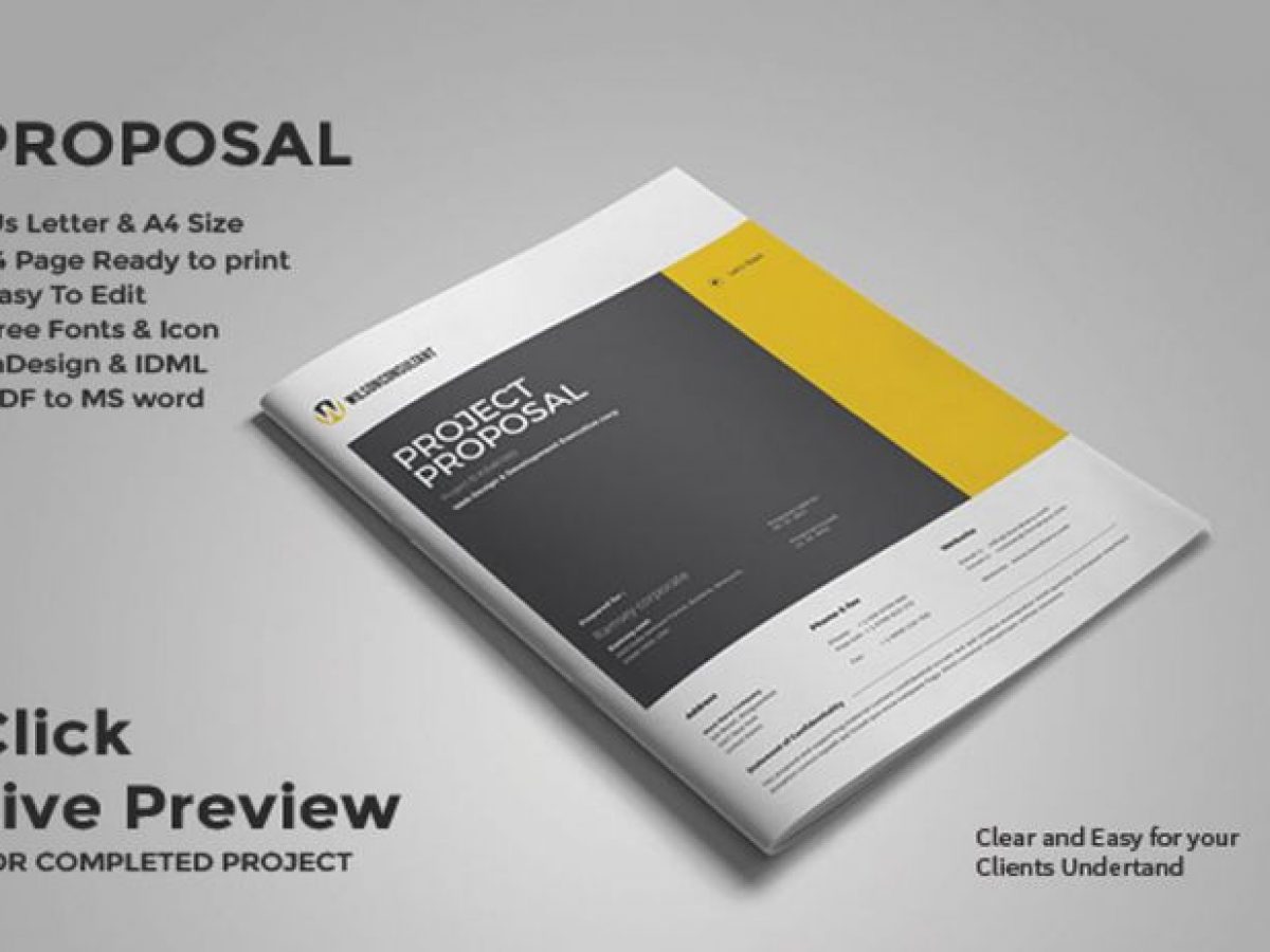 21+ Business Proposal Template MS Word, PSD, Ai and EPS Format Inside Microsoft Word Project Proposal Template
