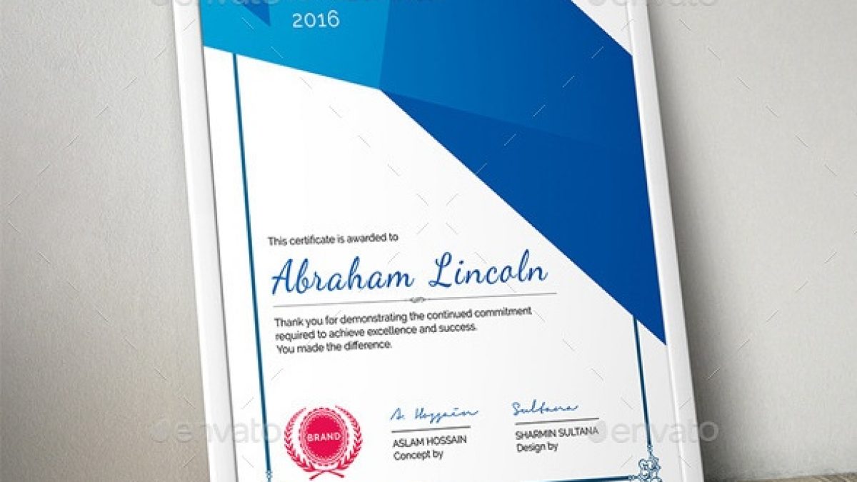 24+ Certificate of Appreciation Template PSD, Ai, PDF and EPS With Formal Certificate Of Appreciation Template
