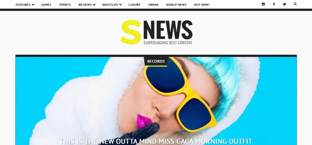 Clean WordPress Newspaper Theme