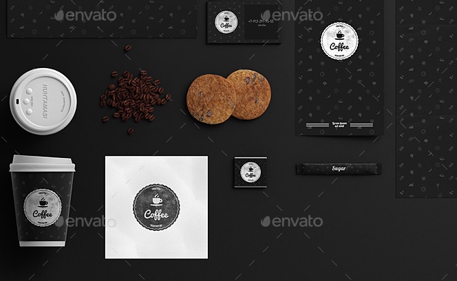 15+ Coffee Branding Mockup PSD Designs for Designers - Graphic Cloud