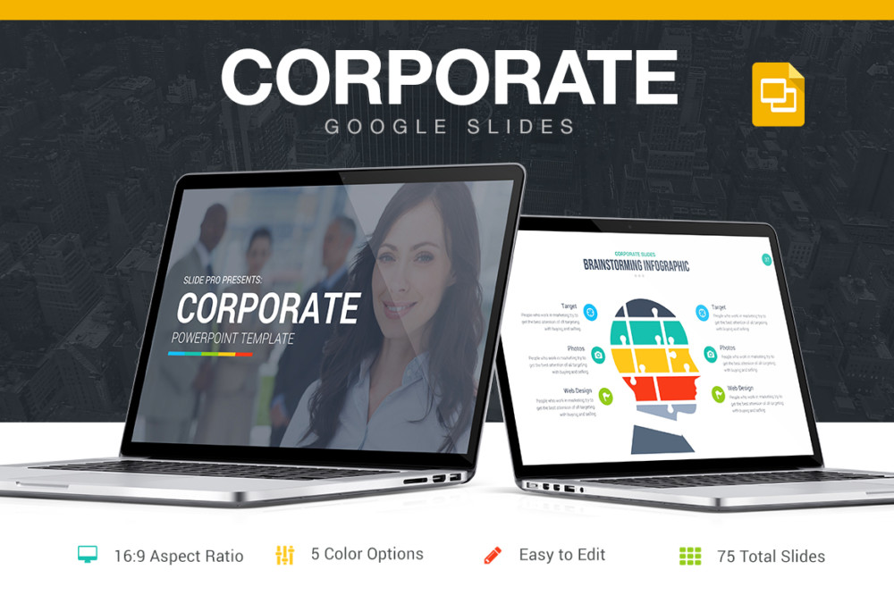 Corporate Google Slides Template