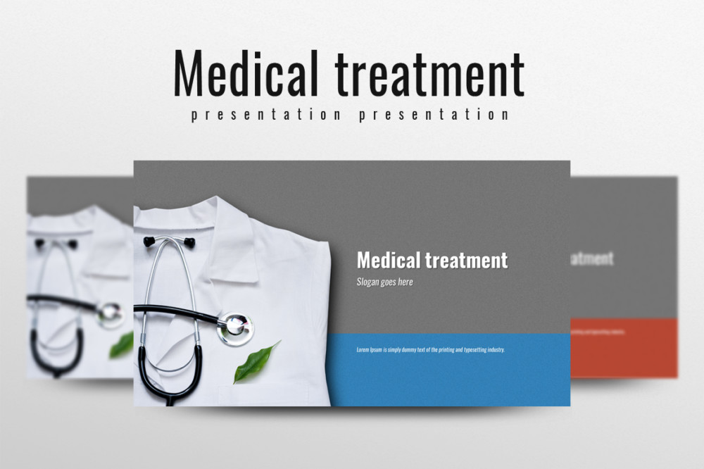 Editable Medicine PowerPoint Template