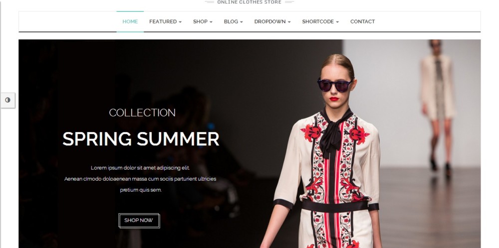 Fashion WordPress Marketplace Theme