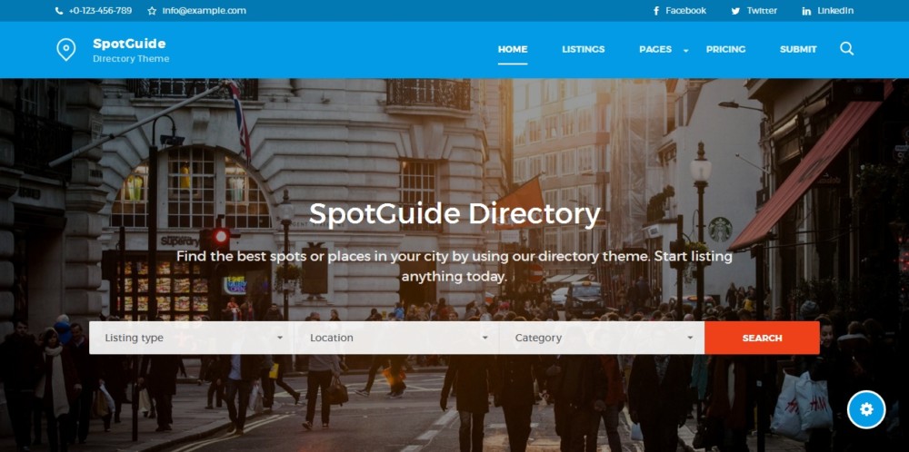 High Performance WordPress Directory Theme