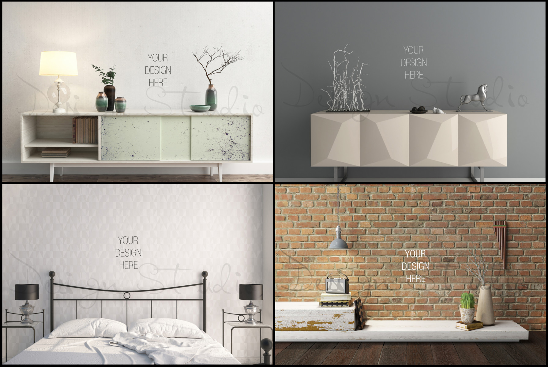 15+ Wall Art Mockup PSD Designs for Designers Graphic Cloud