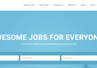 Job Portal Wordpress Theme