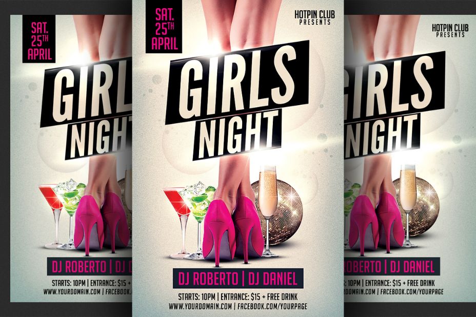 Ladies Night Party Template