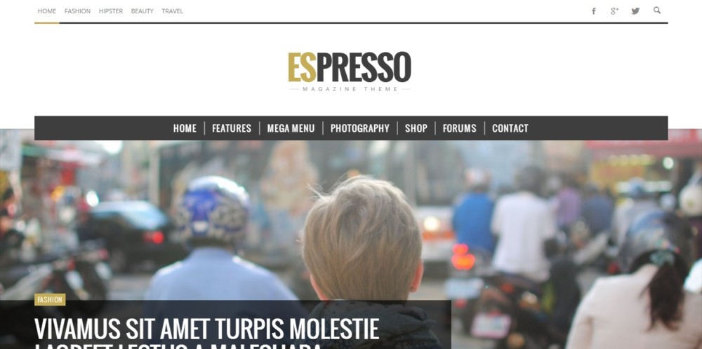 Modern WordPress Newspaper Theme