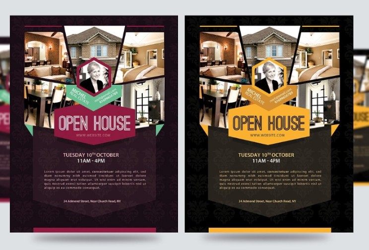 Open House Promotional Template