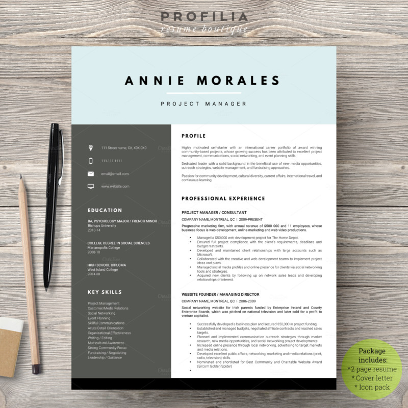 PDF and Word Cover Letter Template