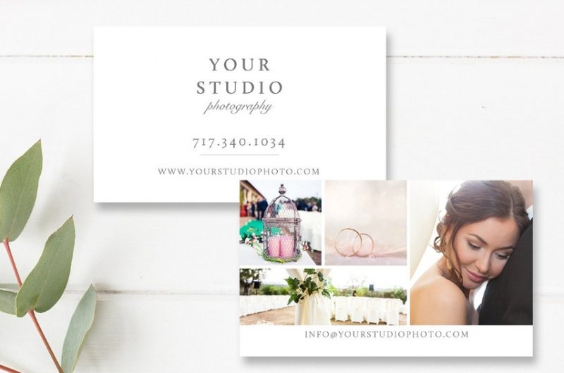 Professional Photography Business Card Template