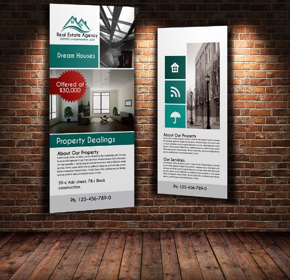 Real Estate Business card Template