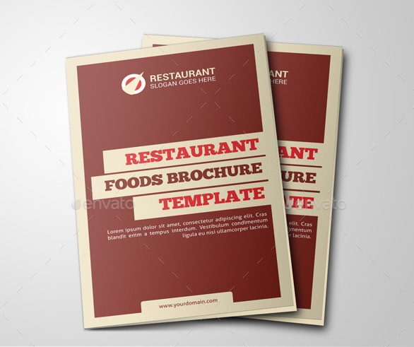 Restaurant Food Brochure Template