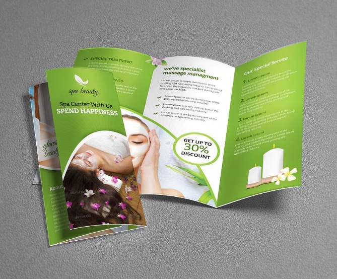 Therapeutic Spa Brochure Template