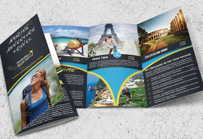 Travel Agency Brochure Template