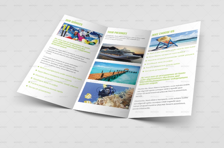 Travel and Toursim Brochure Template