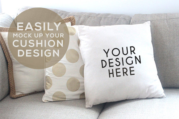 Download 15+ Throw Pillow & Cushion Mockups PSD Templates - Graphic ...