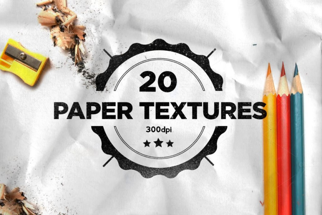 20 Folded Paper Textures