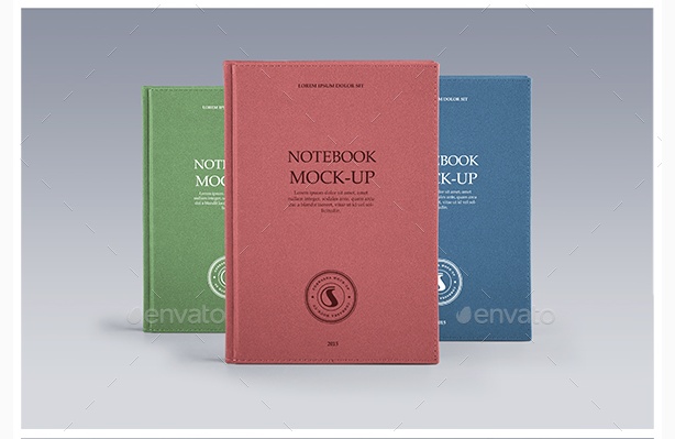 simple book cover mockup paper notebook mockups templates