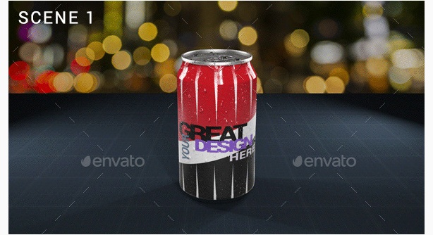soda can mockup beer bottle energy drink mockups