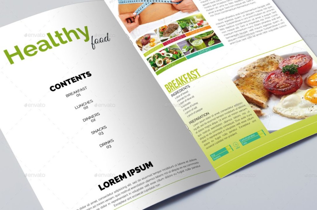 25+ Food Brochure Template Word, PSD and InDesign Format - Graphic Cloud