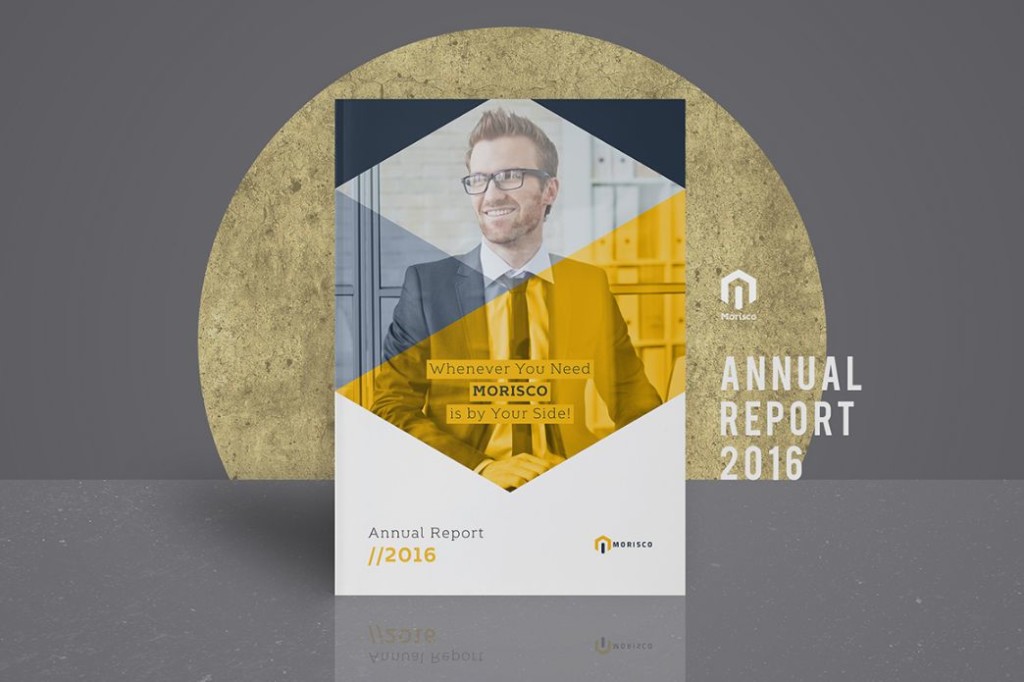 a4-size-annual-report-template