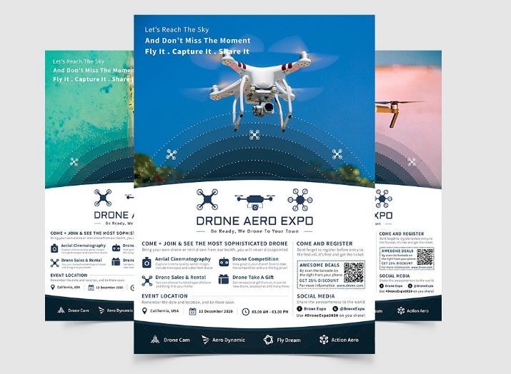 Aero Expo Flyer Template