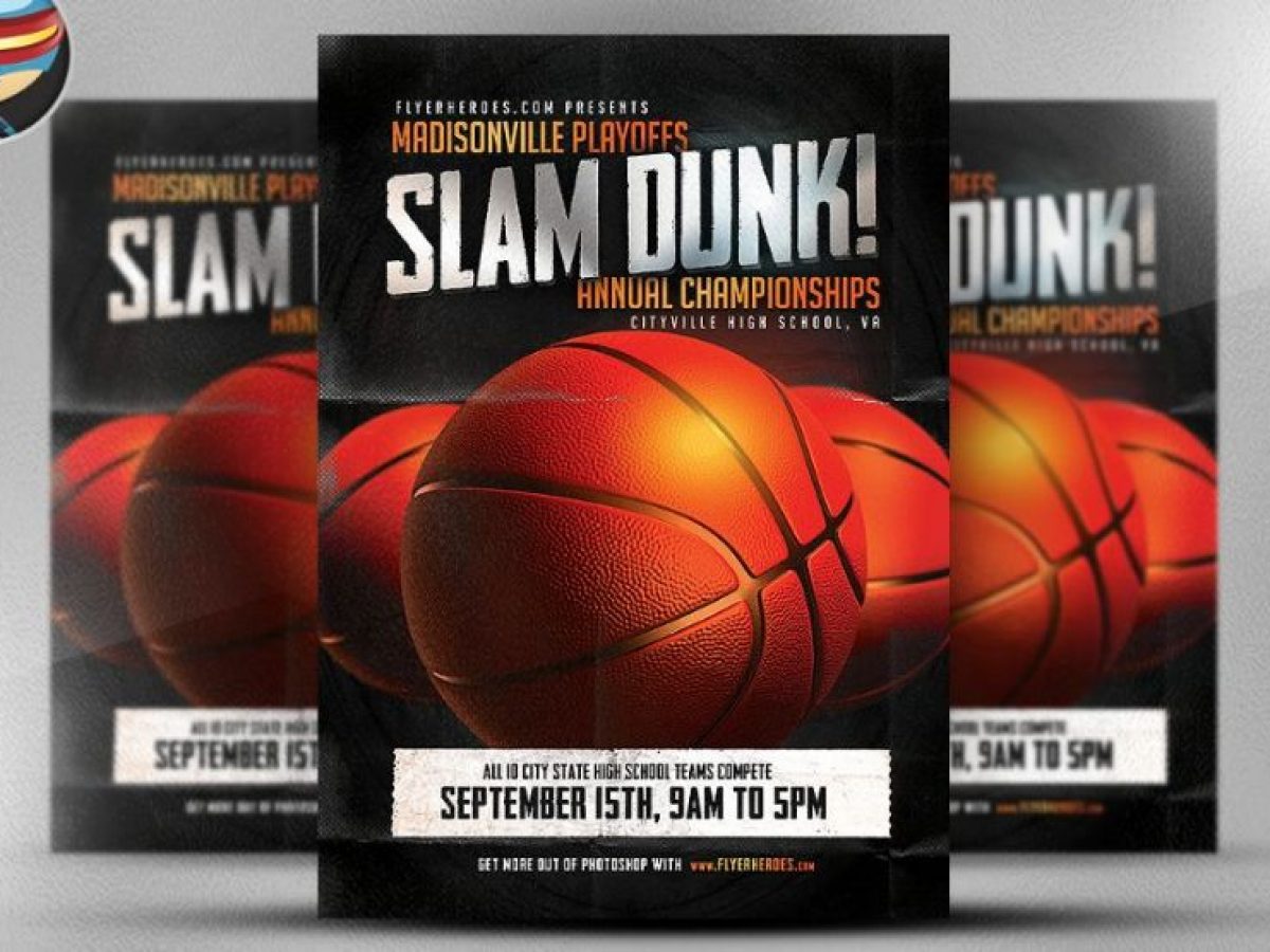 20+ Basketball Flyer Template PSD and Ai Download - Graphic Cloud Inside Basketball Camp Brochure Template