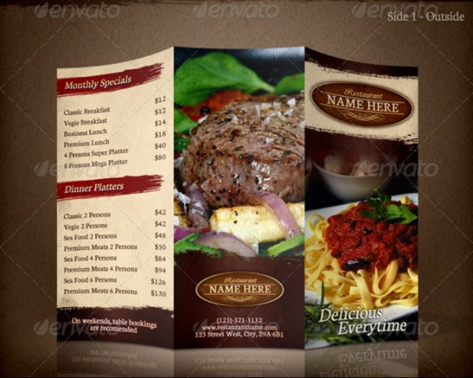best-selling-restaurant-brochure-template