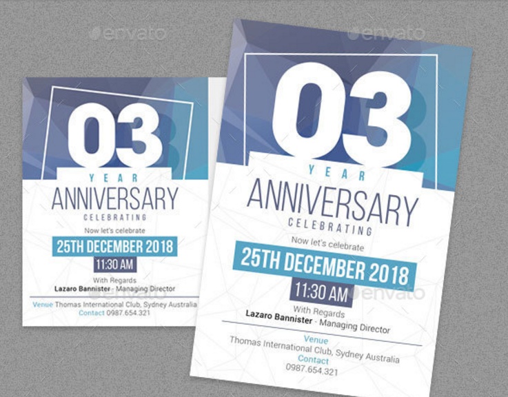 clean-anniversary-post-card-template