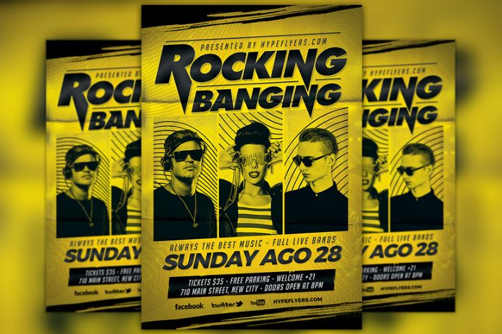 editable-band-event-flyer-template