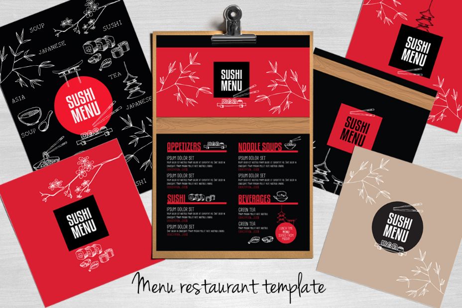 infographic-food-brochure-template