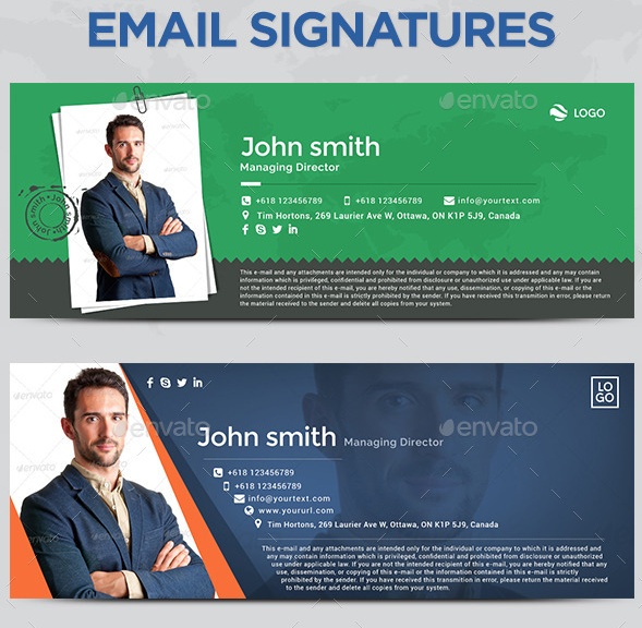 Modern Email Signature Template