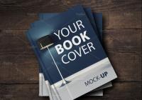 Realistic Book Cover Mockup