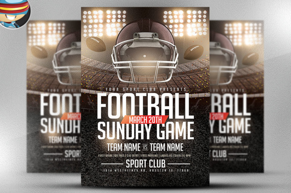 football-sundays-flyer-template-cm