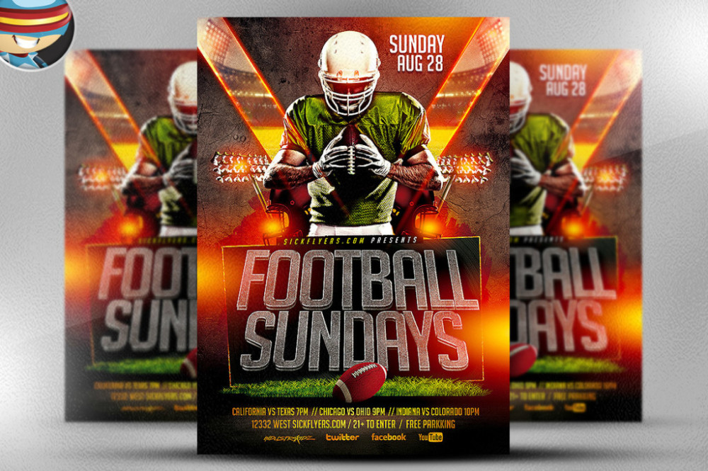 football-saturdays-flyer-template-party-flyer-psd