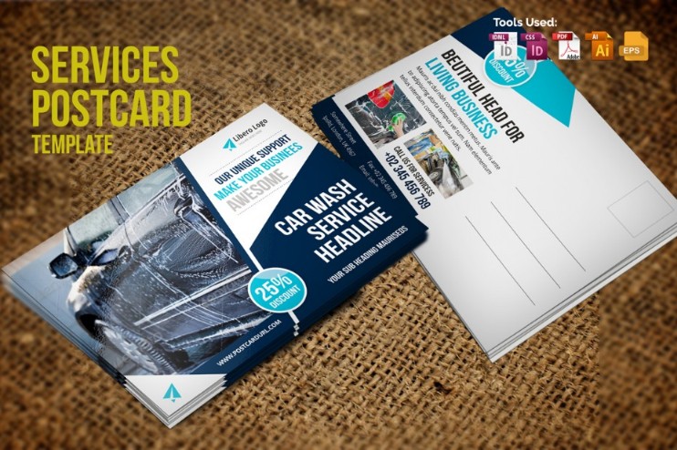 ai-and-eps-postcard-flyer-template