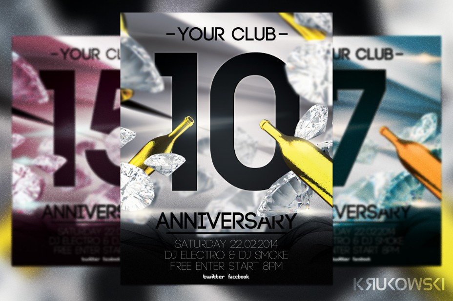 club-anniversary-flyer-template