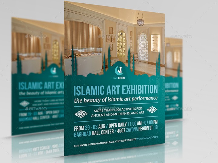 islamic-art-exhibition-flyer-template
