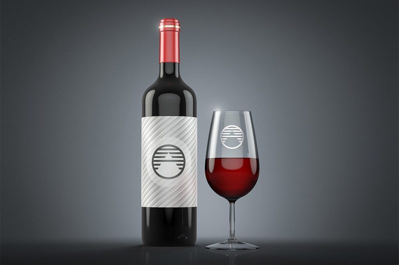 25+ Wine Label Mockup PSD Free Download - Graphic Cloud