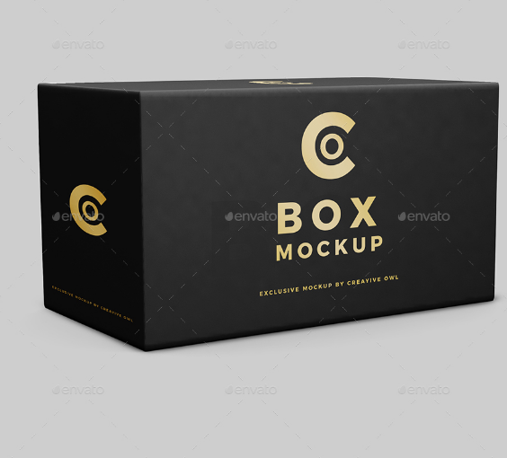 30 Free Rectangle Box Mockup Psd Presentation Graphic Cloud