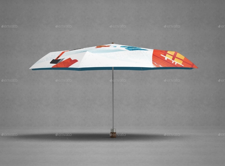 Branding Umbrella Mockup PSD
