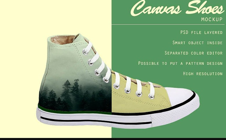 Download 17+ Realistic Shoe Mockup PSD Free Download - Graphic Cloud