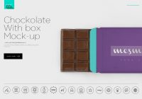 Chocolate Box Branding Mockup