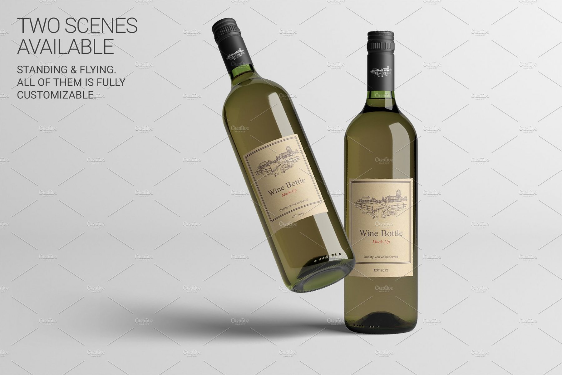 Download 25+ Wine Label Mockup PSD Free Download - Graphic Cloud