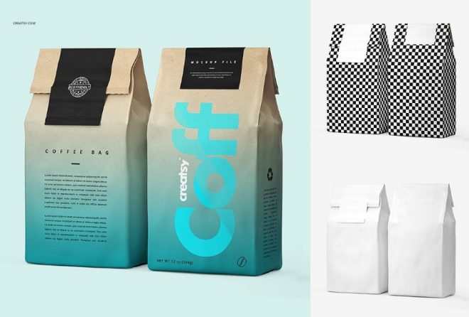 32+ Best Free Coffee Packaging Mockup PSD - Graphic Cloud