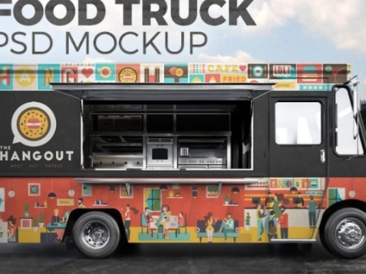 Download 7 Food Truck Mockup Psd Free Premium Download Graphic Cloud