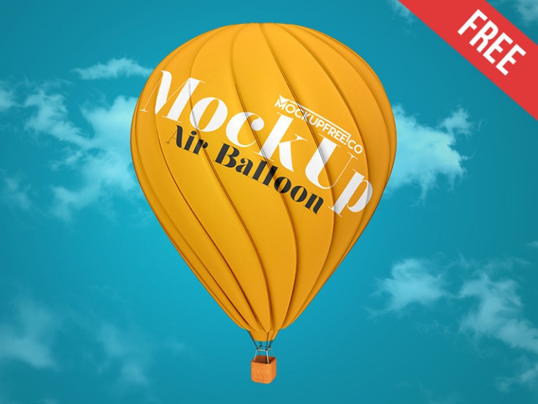 Download 17 Balloon Mockups Psd For Branding Graphic Cloud